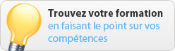 Trouvez votre formation en faisant le point sur vos competences