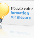 Trouvez votre formation sur mesure